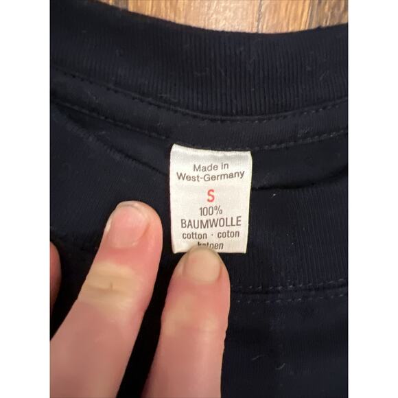 Vintage, Heidelberg Germany Tshirt Black Men’s Size Small, MADE IN WEST GERMANY - Picture 3 of 3